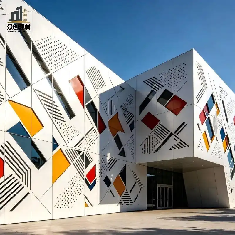 exterior wall carved aluminum panels